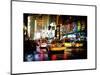 Yellow Cab on 7th Avenue at Times Square by Night-Philippe Hugonnard-Mounted Art Print