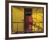 Yellow Caboose-Don Paulson-Framed Giclee Print