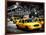 Yellow Cabs, 72nd Street, IRT Broadway Subway Station, Upper West Side of Manhattan, New York-Philippe Hugonnard-Framed Photographic Print