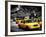 Yellow Cabs, 72nd Street, IRT Broadway Subway Station, Upper West Side of Manhattan, New York-Philippe Hugonnard-Framed Photographic Print