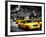 Yellow Cabs, 72nd Street, IRT Broadway Subway Station, Upper West Side of Manhattan, New York-Philippe Hugonnard-Framed Photographic Print