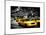 Yellow Cabs, 72nd Street, IRT Broadway Subway Station, Upper West Side of Manhattan, New York-Philippe Hugonnard-Mounted Art Print