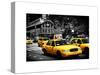 Yellow Cabs, 72nd Street, IRT Broadway Subway Station, Upper West Side of Manhattan, New York-Philippe Hugonnard-Stretched Canvas