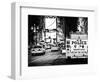 Yellow Cabs and Police Truck at Times Square by Night, Manhattan, New York-Philippe Hugonnard-Framed Photographic Print