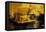 Yellow Car and Street Sign-David Studwell-Framed Stretched Canvas