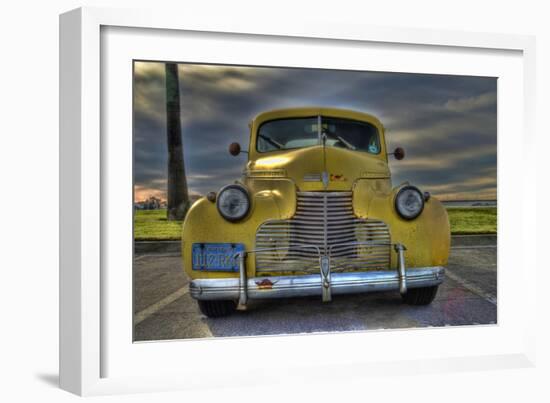 Yellow Car-Robert Kaler-Framed Photographic Print