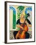 Yellow Cello-Marsha Hammel-Framed Giclee Print