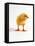 Yellow Chick-Jane Burton-Framed Stretched Canvas