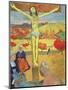 Yellow Christ, 1889-Paul Gauguin-Mounted Giclee Print