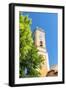 Yellow church, Eze, Provence, France-Jim Engelbrecht-Framed Photographic Print