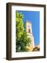 Yellow church, Eze, Provence, France-Jim Engelbrecht-Framed Photographic Print