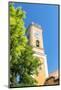 Yellow church, Eze, Provence, France-Jim Engelbrecht-Mounted Photographic Print