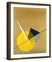 Yellow Circle-Laszlo Moholy-Nagy-Framed Giclee Print