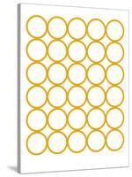 Yellow Circles-Avalisa-Stretched Canvas