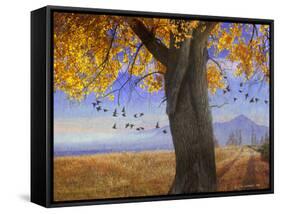 Yellow Cottonwood-Chris Vest-Framed Stretched Canvas