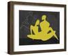 Yellow Couple-Felix Podgurski-Framed Art Print