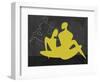 Yellow Couple-Felix Podgurski-Framed Art Print