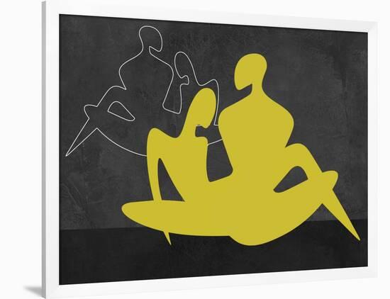 Yellow Couple-Felix Podgurski-Framed Art Print