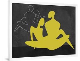 Yellow Couple-Felix Podgurski-Framed Art Print