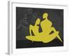 Yellow Couple-Felix Podgurski-Framed Art Print