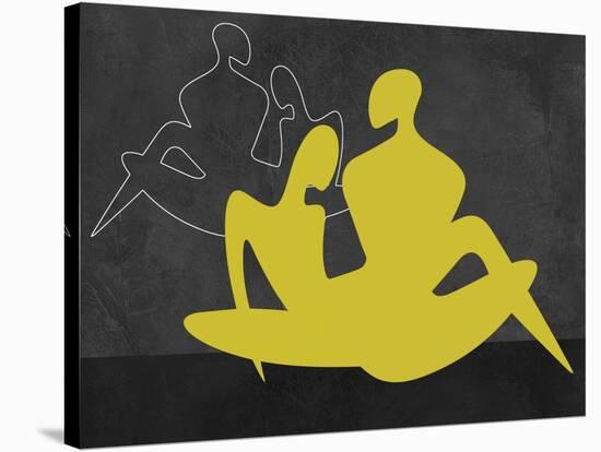 Yellow Couple-Felix Podgurski-Stretched Canvas