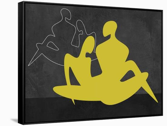 Yellow Couple-Felix Podgurski-Framed Stretched Canvas