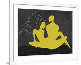 Yellow Couple-Felix Podgurski-Framed Art Print