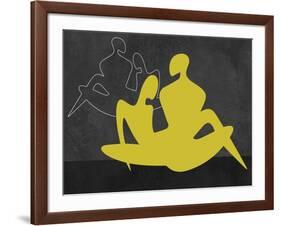 Yellow Couple-Felix Podgurski-Framed Art Print