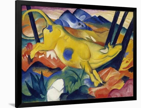 Yellow Cow, 1911-Franz Marc-Framed Giclee Print