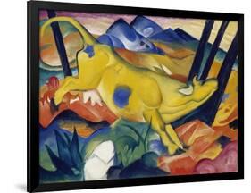 Yellow Cow, 1911-Franz Marc-Framed Giclee Print