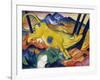 Yellow Cow, 1911-Franz Marc-Framed Giclee Print