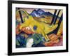 Yellow Cow, 1911-Franz Marc-Framed Giclee Print