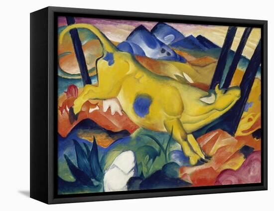 Yellow Cow, 1911-Franz Marc-Framed Stretched Canvas