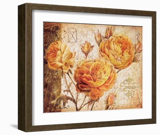 Yellow Cry-Joadoor-Framed Art Print