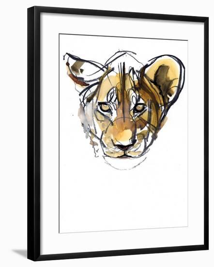 Yellow Cub, 2019,-Mark Adlington-Framed Giclee Print