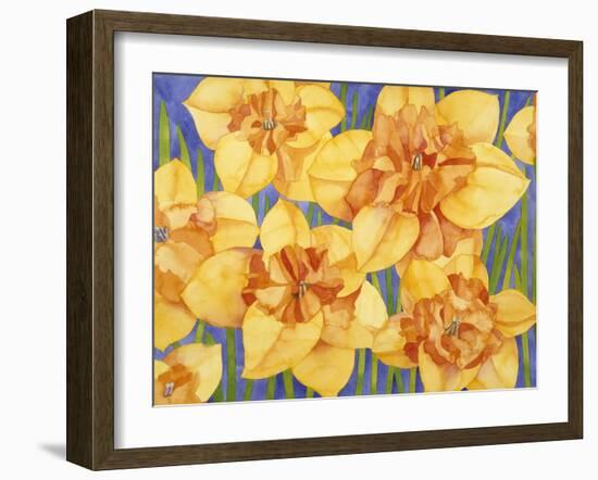 Yellow Daffodils-Mary Russel-Framed Giclee Print