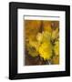 Yellow Dahlias-Laura Coombs Hills-Framed Art Print