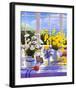 Yellow Daisies-Suzanne Hoefler-Framed Art Print