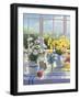 Yellow Daisies-Suzanne Hoefler-Framed Giclee Print