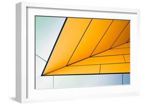 yellow dart-Linda Wride-Framed Art Print