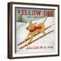 Yellow Dog Ski Co.- Jackson Hole-Ryan Fowler-Framed Art Print