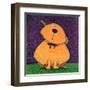 Yellow Dog-Kourosh-Framed Art Print