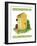 Yellow Double Outhouse-Debbie McMaster-Framed Giclee Print