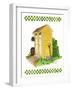 Yellow Double Outhouse-Debbie McMaster-Framed Giclee Print