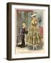 Yellow Dress 1916-null-Framed Art Print