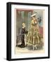 Yellow Dress 1916-null-Framed Art Print