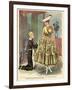 Yellow Dress 1916-null-Framed Art Print