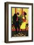 Yellow Dress-Graham Reynold-Framed Premium Giclee Print