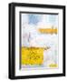 Yellow echo-Hyunah Kim-Framed Art Print