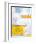 Yellow echo-Hyunah Kim-Framed Art Print